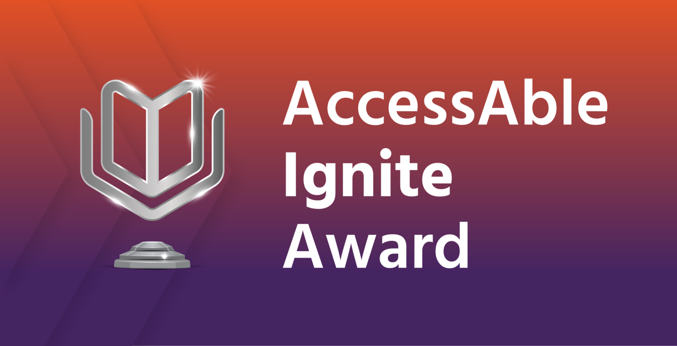 AccessAble Ignite Award logo