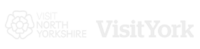 Visit North Yorkshire and Visit York logos