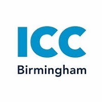 Blue “ICC” lettering above smaller text “Birmingham” on a light background.