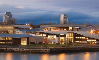 Exterior campus view