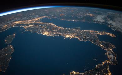 The Earth as seen from space