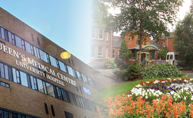 Queens Medical Centre and Nottingham City Hospital