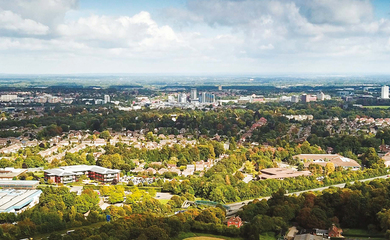 Basingstoke arial view