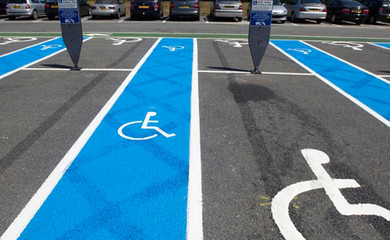 Disabled parking