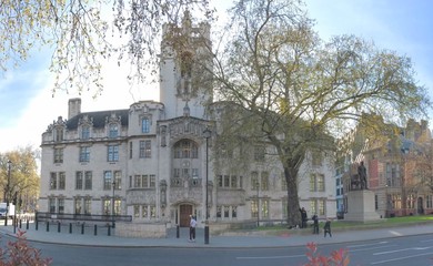 The exterior of the Supreme Court's building
