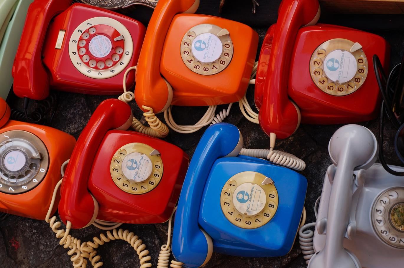 "image of telephones "
